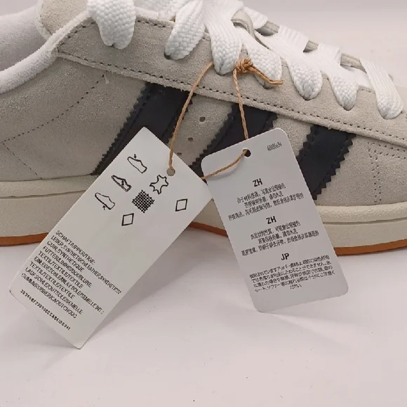 NEW Adidas Campus 00s Sneakers-Cream/Black Womens Size 9 US GY0042 - Picture 9 of 14